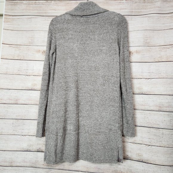 Barefoot Dreams Size Medium CozyChic Lite Style 452  Circle Cardigan Brown - Picture 10 of 16